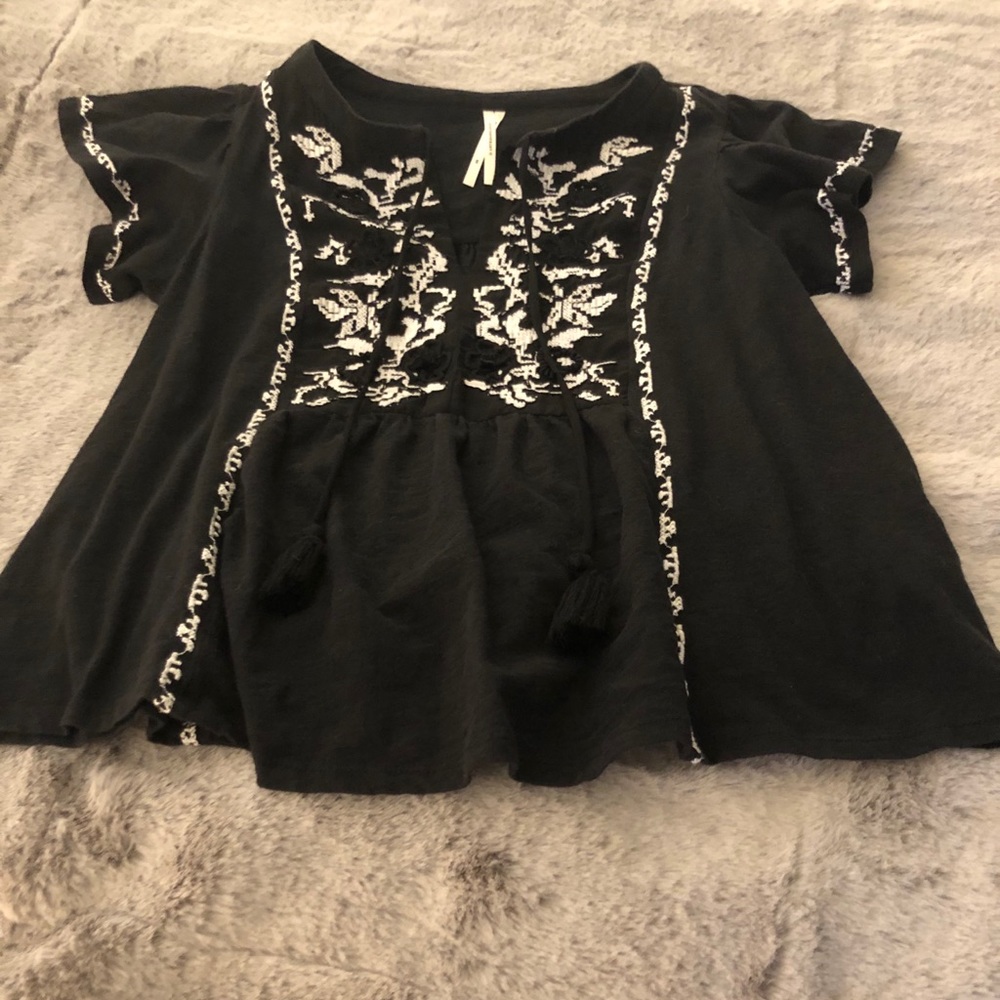Anthropologie summer cotton top